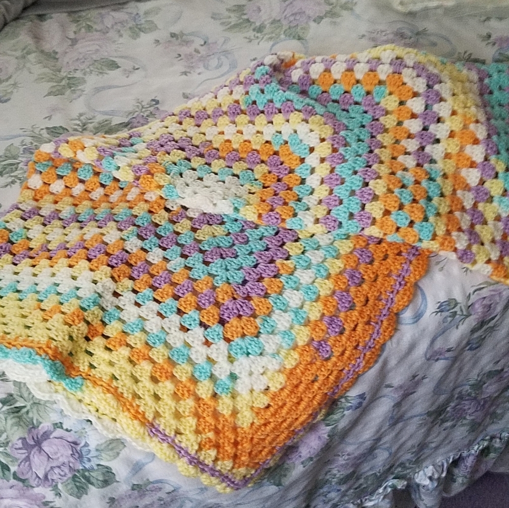 Baby Blanket Handmade new